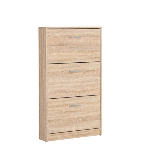 Фото тумбы для обуви NEPO PLUS SFB3K BRW дуб сонома