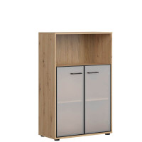 SPACE OFFICE Витрина REG2W/120 BRW