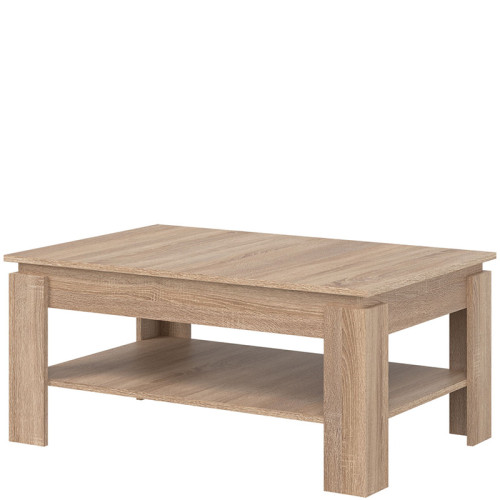 Фото журнального столу LA07 LIVEO BOGFRAN дуб сонома – вигляд збоку