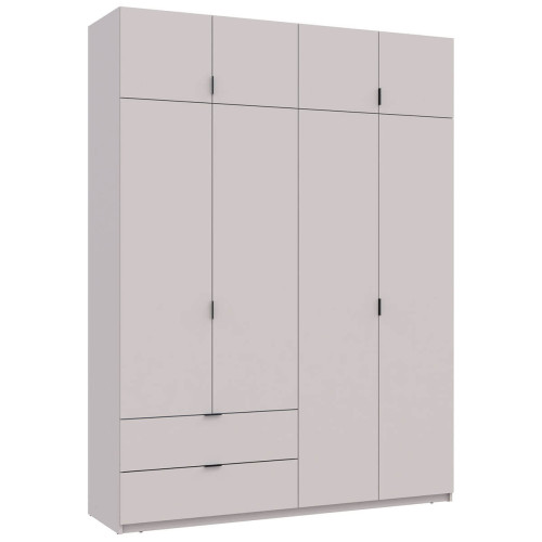 ЛУКАС Шафа з антресоллю 4 ДСП ДОРОС (DOROS) 180х50х240