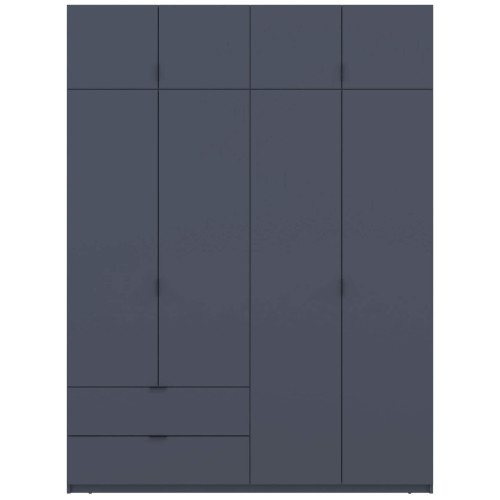 ЛУКАС Шафа з антресоллю 4 ДСП ДОРОС (DOROS) 180х50х240