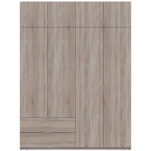 ЛУКАС Шафа з антресоллю 4 ДСП ДОРОС (DOROS) 180х50х240