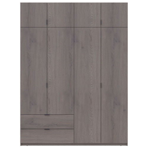 ЛУКАС Шафа з антресоллю 4 ДСП ДОРОС (DOROS) 180х50х240