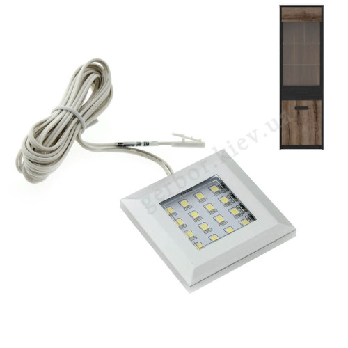 Фото підсвітки вітрини KASSEL REG1D1W_OPCJA BRW