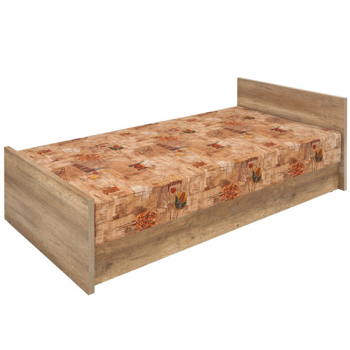 MALCOLM Кровать LOZ/90 BRW от польской фабрики Black Red White