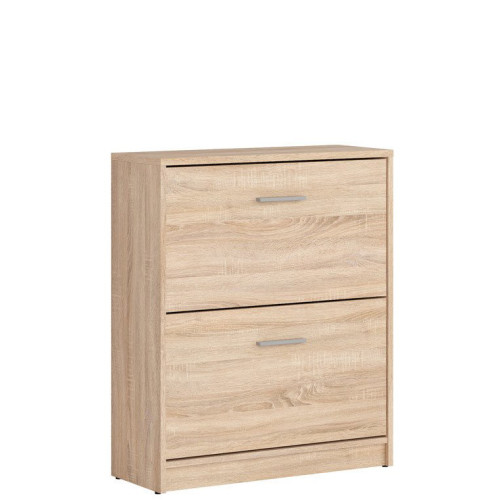 Фото тумбы для обуви NEPO PLUS SFB2K2 BRW дуб сонома