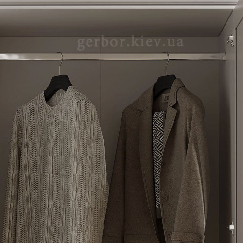 Фото меблів в передпокій КЕНТУКI БРВ ВМК-Україна – штанга для вішалок шафи