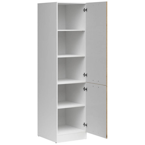 Фото правого пеналу JUNONA LINE D2D/50/195P BRW делано світлий – наповнення