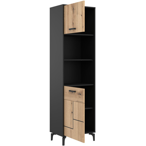 Фото вітальні S-LINE LIVEO BOGFRAN – наповнення стелажу