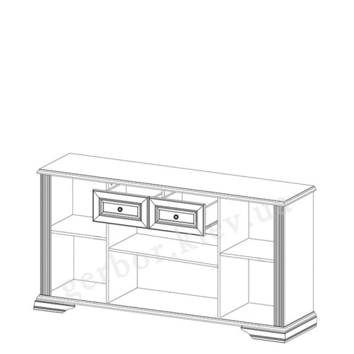 ВАЙТ Комод 4D2S Гербор від фабрики Gerbor-холдинг