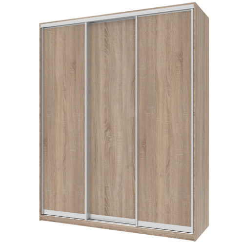 Фото шафи-купе 3 ДСП СІТІ ЛАЙТ ДОРОС (DOROS) 180x60x225 кашемір