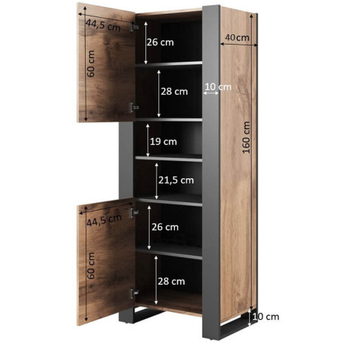 Фото витрины WOOD CAMA MEBLE – размеры