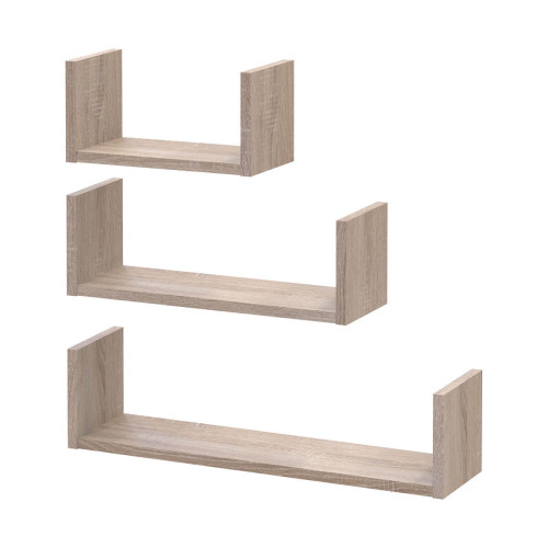 Фото полиць (3 шт.) ФІЛ ДОРОС (DOROS) дуб сонома