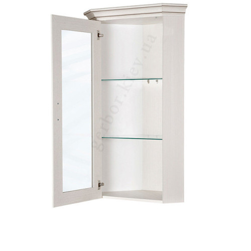 Фото угловой витрины-надставки TIFFANY 1W MEBELBOS - наполнение