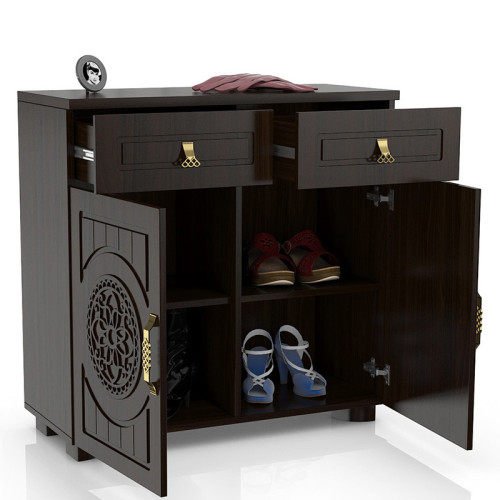 Фото тумбы МОНБЛАН МБ-5 САНТИ орех темный - наполнение