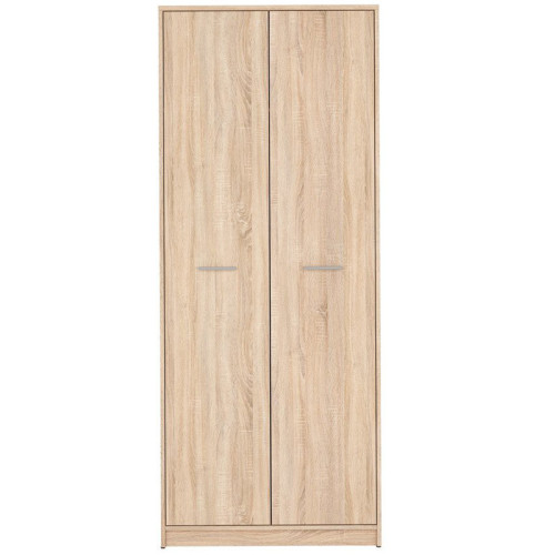 Фото шкафа NEPO PLUS SZF2D BRW дуб сонома - вид спереди