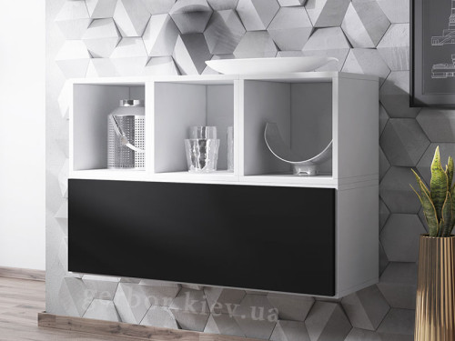 Фото комплекта мебели для гостиной ROCO 12 CAMA MEBLE белый / черный