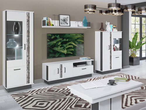 Фото витрины MARCO MR5 BOGFRAN в интерьере гостиной