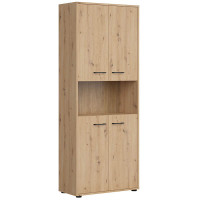 SPACE OFFICE Шкаф офисный REG4D/200 BRW SPACE OFFICE Шкаф офисный REG4D/200 BRW