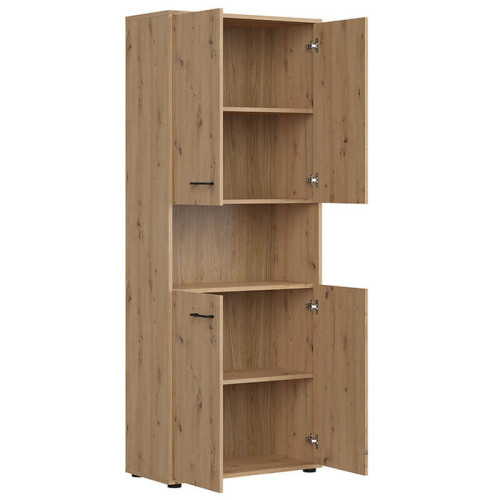 Фото офисного шкафа SPACE OFFICE REG4D/200 BRW – наполнение