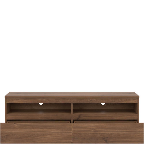 Фото тумби ТВ REMI RM01 LIVEO BOGFRAN дуб кастелло – вигляд спереду наповнення