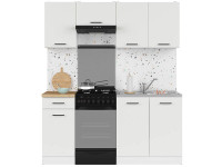 JUNONA LINE 170 ZBL Кухня BRW крейдяний глянець JUNONA LINE 170 ZBL Кухня BRW крейдяний глянець