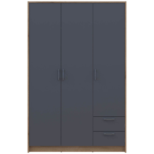 РОНДІ Шафа 3 ДСП ДОРОС (DOROS) 121х52х195