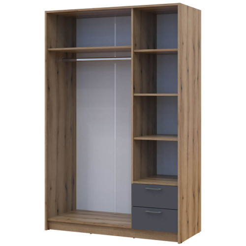 РОНДІ Шафа 3 ДСП ДОРОС (DOROS) 121х52х195