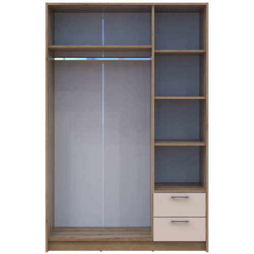 РОНДІ Шафа 3 ДСП ДОРОС (DOROS) 121х52х195