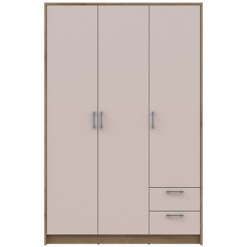 РОНДІ Шафа 3 ДСП ДОРОС (DOROS) 121х52х195