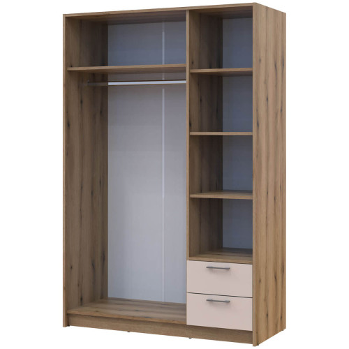 РОНДІ Шафа 3 ДСП ДОРОС (DOROS) 121х52х195