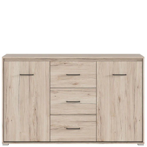 Фото комода RONSE KOM2D3S BRW - вид спереди