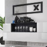 Фото мебели для гостиной BLOX SB II WS ASM MEBLE белый + черный / белый глянец