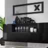 Фото мебели для гостиной BLOX SB II ZZ ASM MEBLE черный / черный глянец