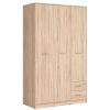 NEPO PLUS Шафа SZF3D2S BRW (дуб сонома)