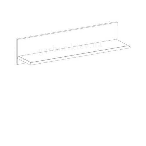 На фото схема полки 90 TIFFANY MEBELBOS