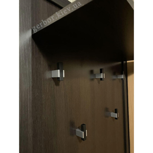 Фото вішака КАСПІАН WIE60 БРВ  дуб мілано темний від покупця – гачки