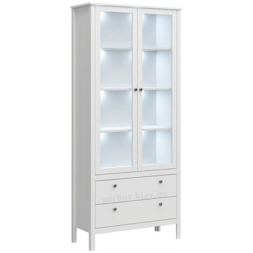 Фото витрины OLE 2W2S MEBELBOS с подсветкой