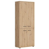 SPACE OFFICE Шкаф с полками REG4D/200/F12 BRW