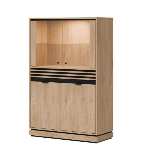 Фото низької вітрини FERRO FE04 LIVEO – вигляд збоку