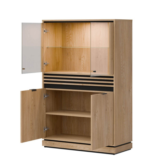 Фото низької вітрини FERRO FE04 LIVEO – вигляд збоку наповнення