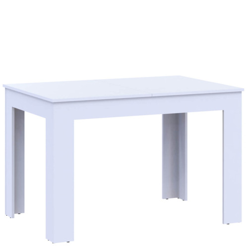 Фото білого обіднього столу ФЛІНТ ДОРОС (DOROS) – вигляд збоку