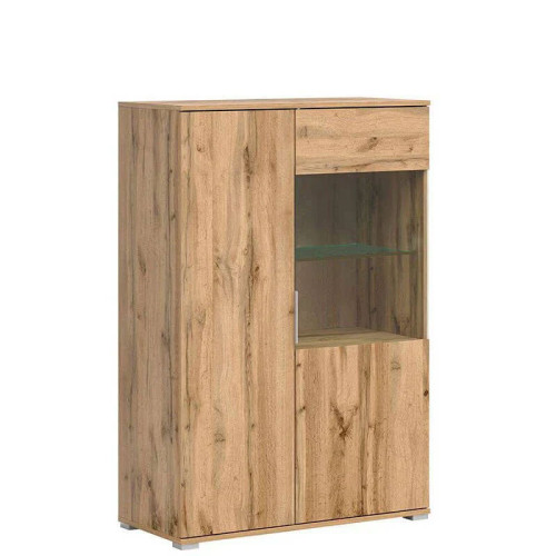 Фото витрины ZELE REG1W1D/90 BRW дуб вотан