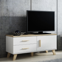 LOTTA CAMA MEBLE Тумба ТВ 120 1D2S белый LOTTA CAMA MEBLE Тумба ТВ 120 1D2S белый