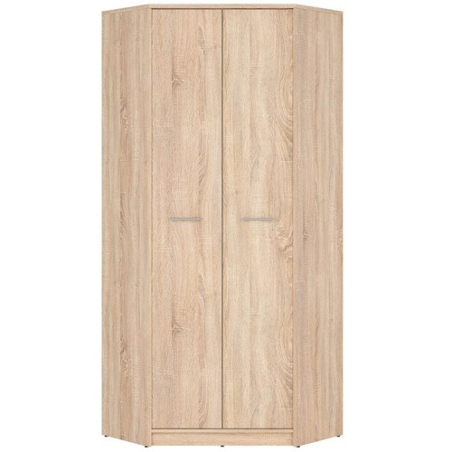 Фото углового шкафа NEPO PLUS SZFN2D BRW дуб сонома - вид спереди