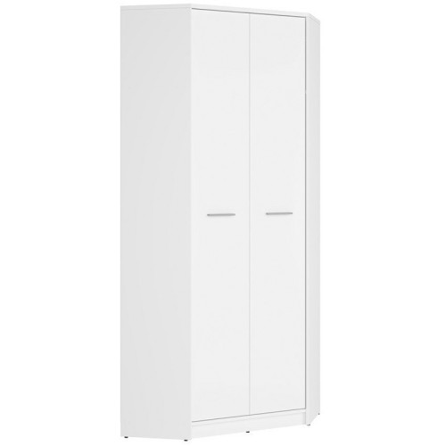 Фото углового шкафа NEPO PLUS SZFN2D BRW белый