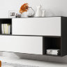 Фото комплекта мебели для гостиной ROCO 14 CAMA MEBLE черный / белый