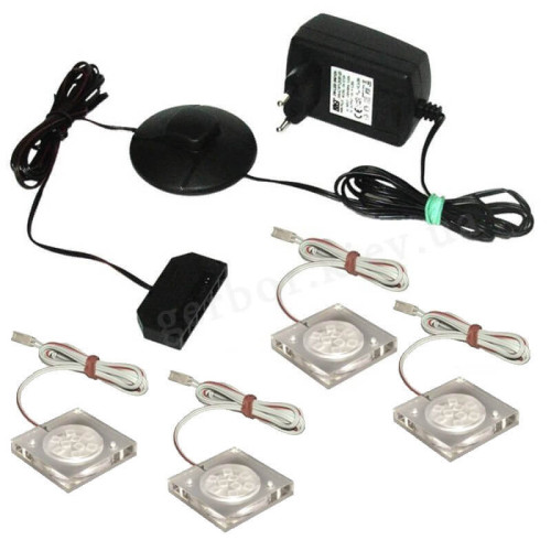 Фото витрины низкой OLE 2W2S MEBELBOS – подсветка