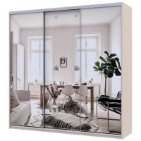 СІТІ ЛАЙТ Шафа-купе 3 Дзеркала ДОРОС (DOROS) 225x60x225