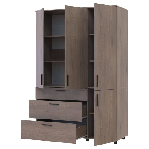 Фото шафи ТОРН 3 ДСП/3Ш полиці ДОРОС (DOROS) кремона канноло